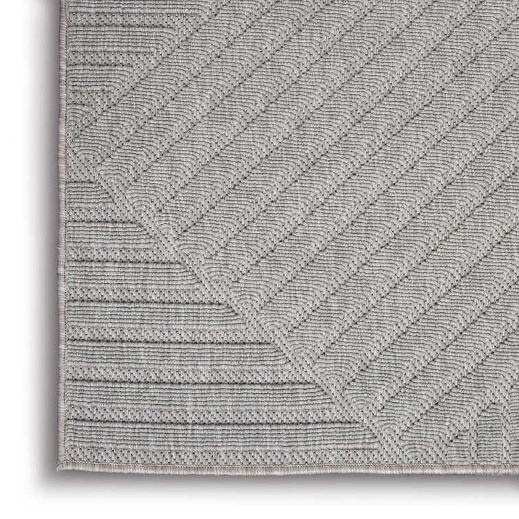 Mira Gray Indoor/Outdoor Rug