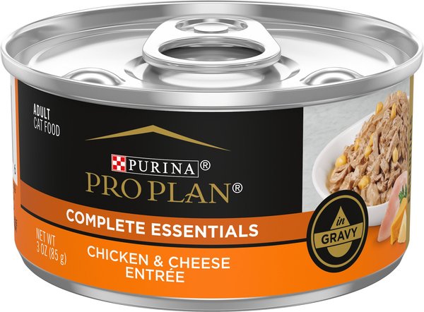 Purina Pro Plan High Protein Chicken and Cheese Entree in Gravy Wet Cat Food