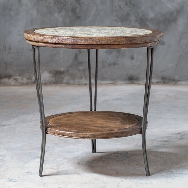 Uttermost Saskia Round Side Table