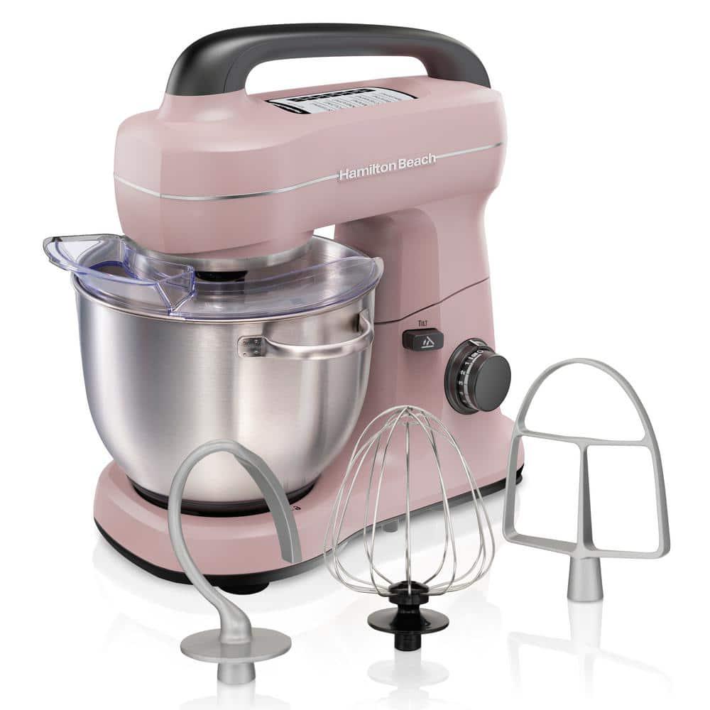 Hamilton Beach 4 Qt 7Speed Stainless Steel Stand Mixer with Bowl