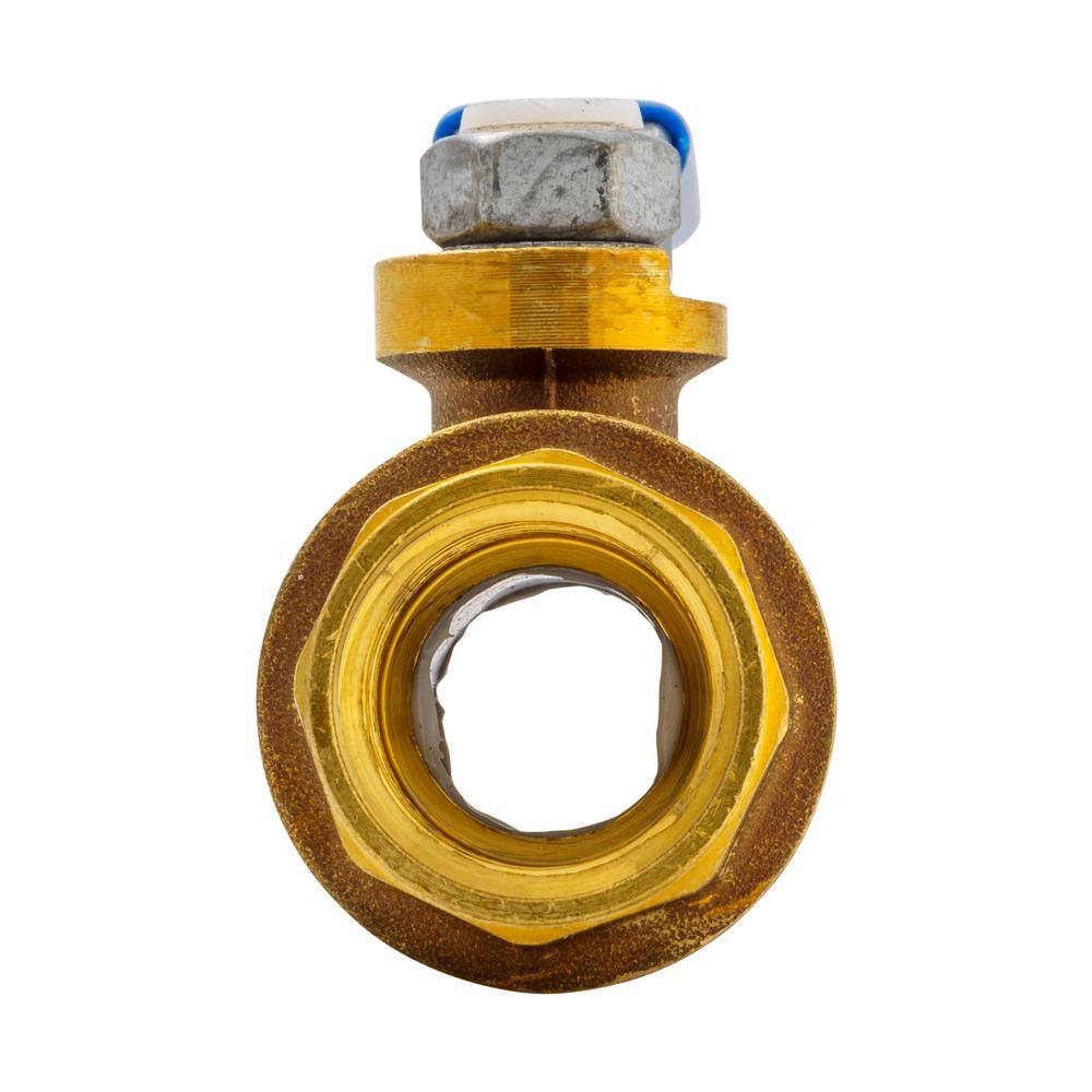 Everbilt 12 in. Brass FPT Full Port Threaded Ball Valve 107-403EB