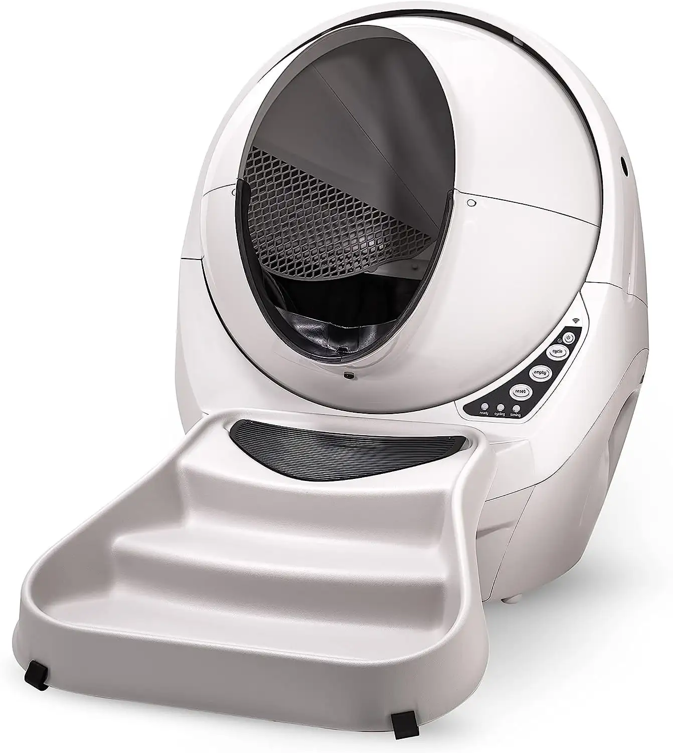 Litter-Robot 3 Connect and Ramp By - Automatic， Self-Cleaning Cat Litter Box， Wifi Enabled， Works With Any Clumping Litter
