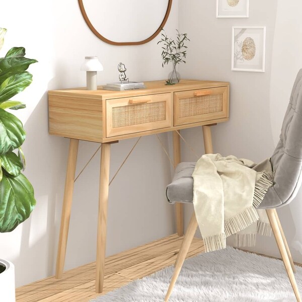 vidaXL Console Table multi color 31.5