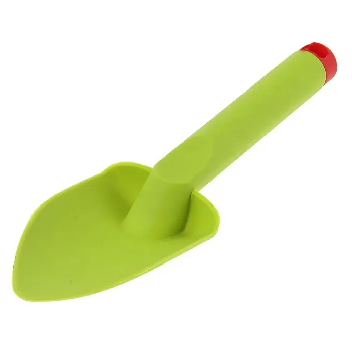 Portable Small Green Garden Shovel Hand Trowel Transplanter Digging Tool for Children Kids