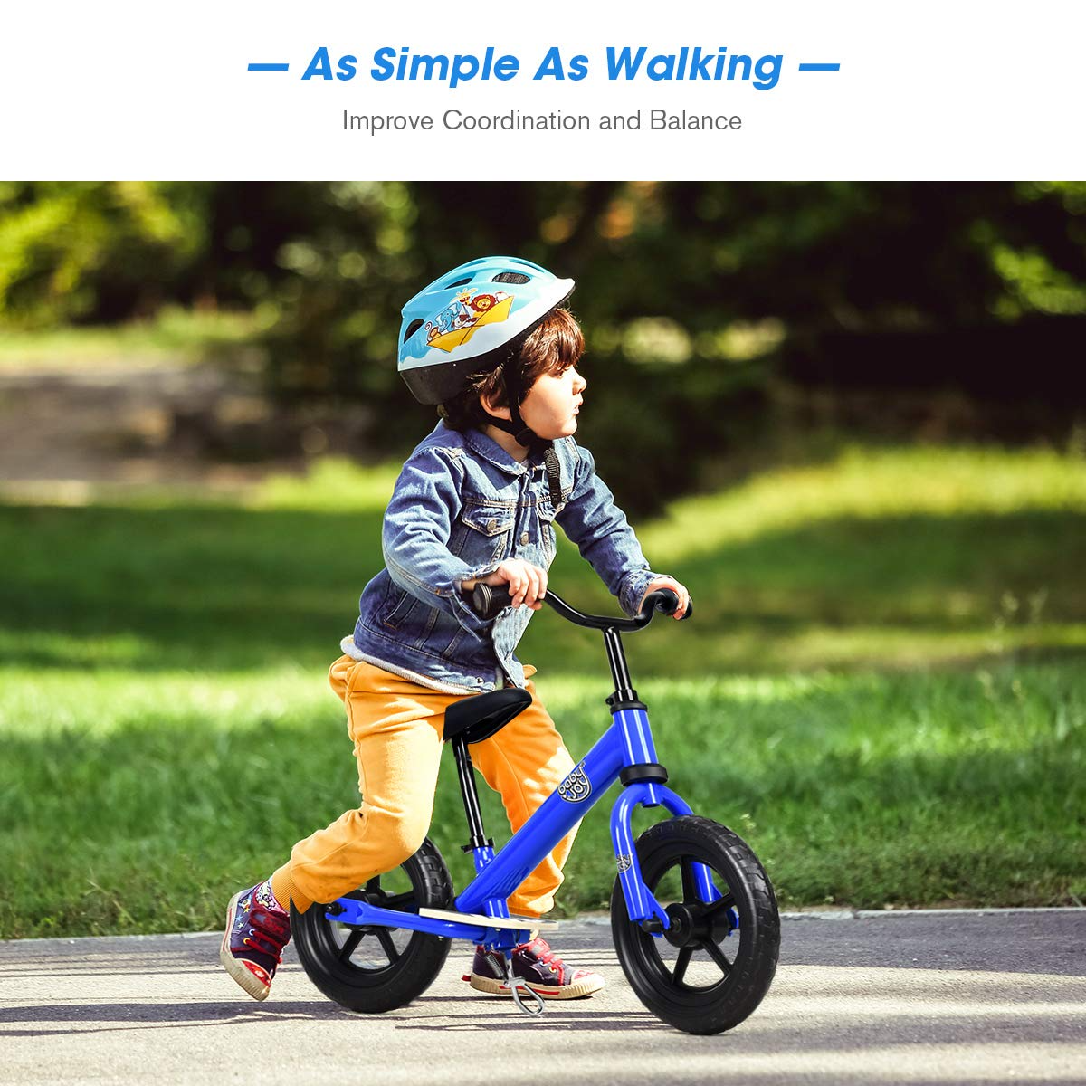 Kids Balance Bike for 18 Months to 6 Years Old Boys and Girls