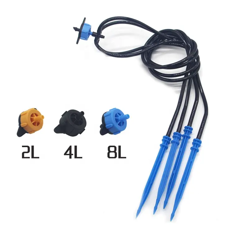 Small potted drop arrow Automatic garden watering  Large flow Blueberry potted drip irrigation supplies drip arrow