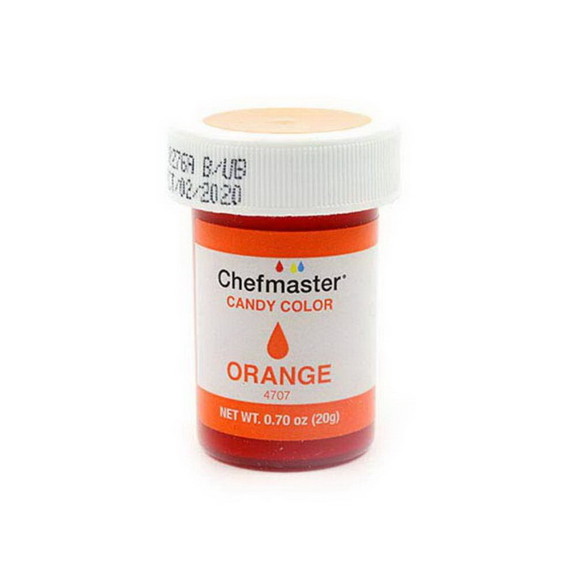 Chefmaster 4707 Liq. Candy Col Orange   .7oz