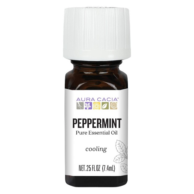 Peppermint Essential Oil Single Aura Cacia