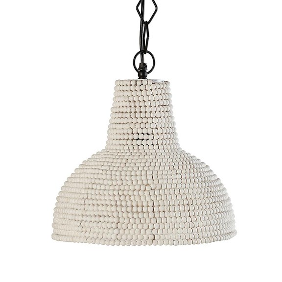 47th   Main DMR045 Beaded Hanging Lamp White