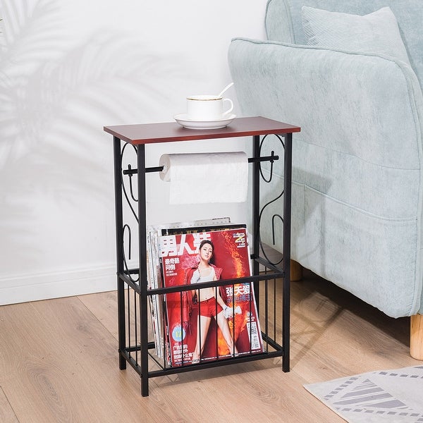 Multifunctional Indoor End Side Table for Bathroom Living Room