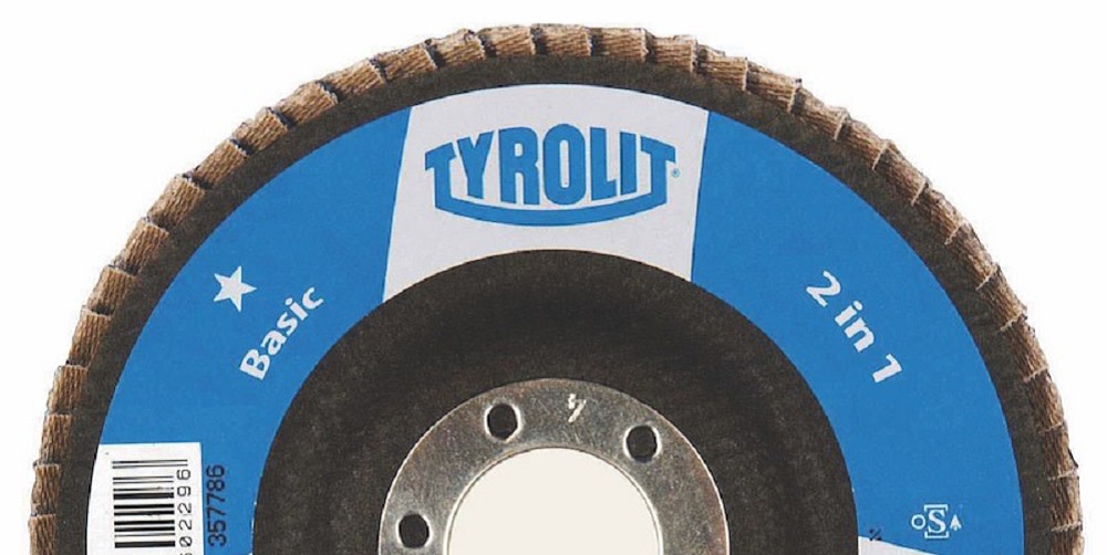 Tyrolit BASIC 2 in 1 Zirconia Flap Discs for Steel and Stainless Steel-Type 29 ;