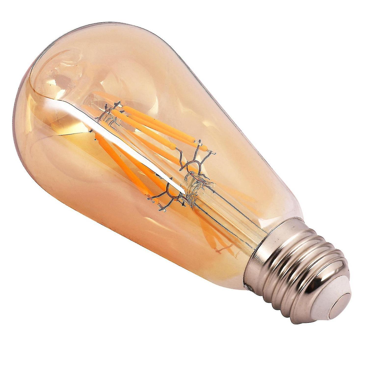 8w Bulb Light Golden Cover Light Color:gold Yellow(2200k) 220v