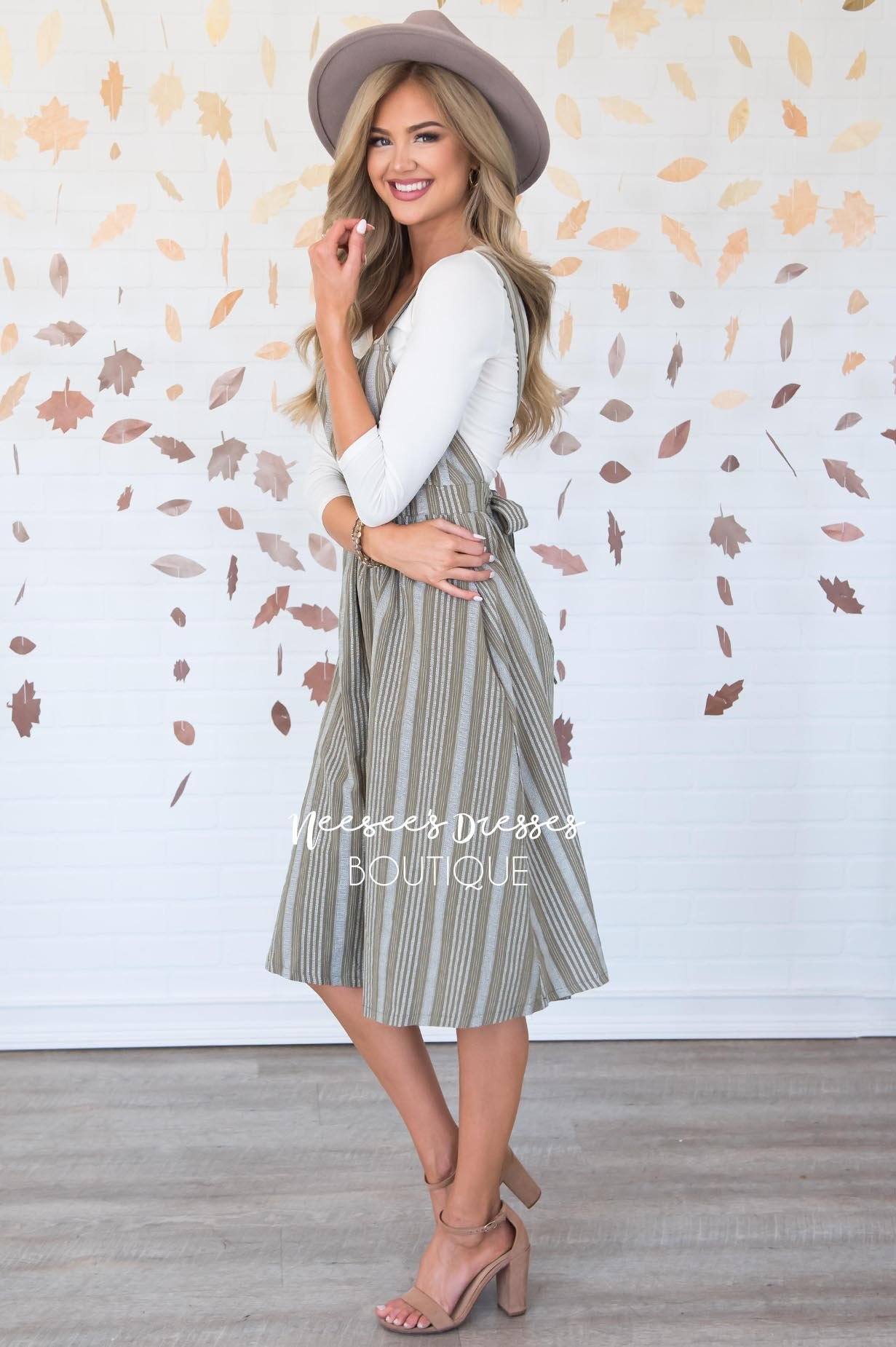 The Averi Overall Dress