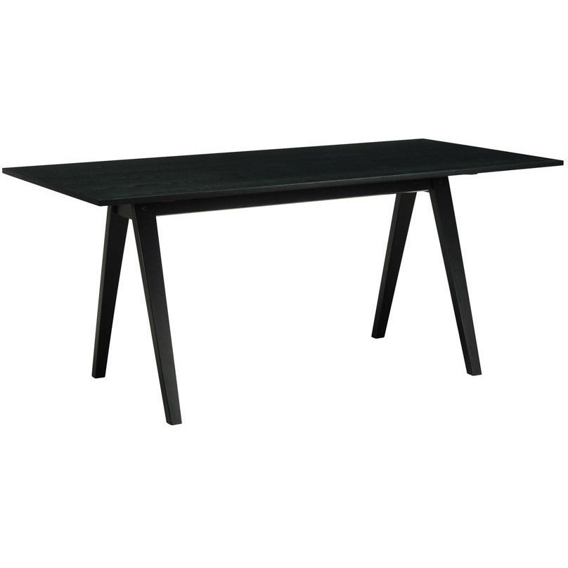 VARDEN Dining Table - 170cm - Black Ash