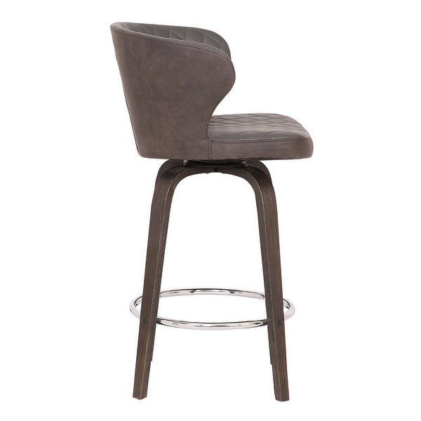 Mynette Contemporary 30 in. Bar Stool