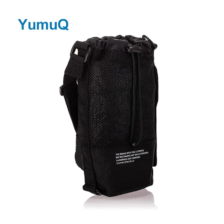 YumuQ 32 oz Polyester Gym Water Bottle Sling Bag With Phone Holder Sleeve And Strap For Men Women Hiking Camping Travelling