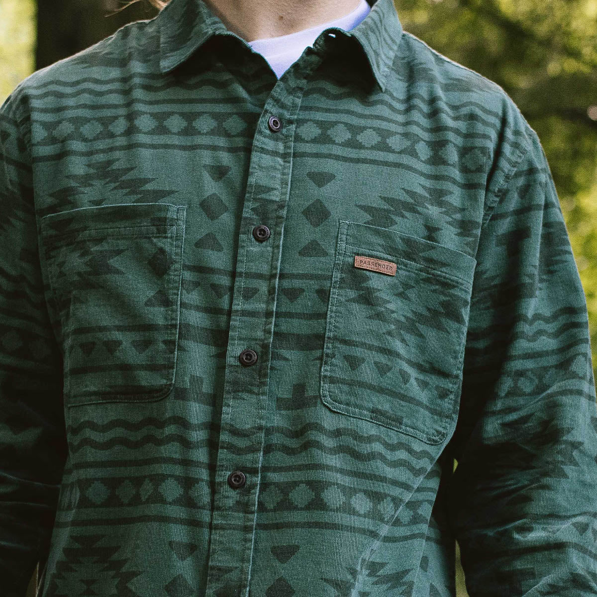 Backcountry Cord Shirt - Dark Ivy Adrift