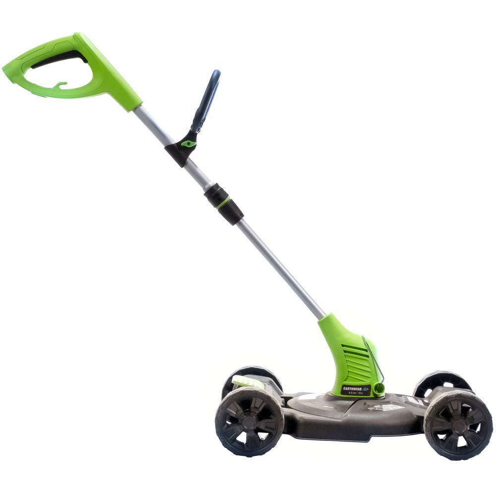 Earthwise 12 in. 5.5 Amp 2-In-1 Corded Walk-Behind Electric String TrimmerMower STM5512