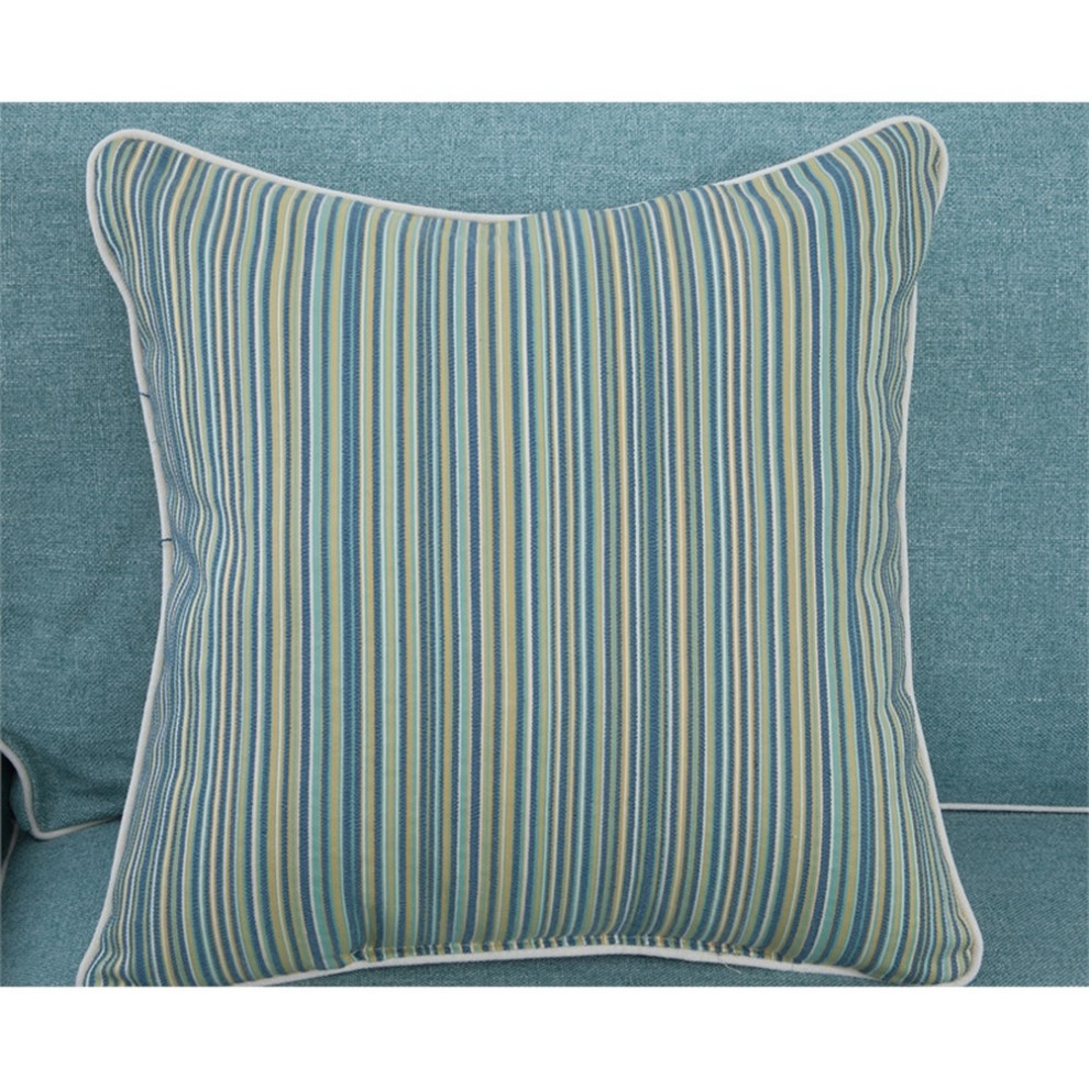 American Furniture Classics 8 010 S275A Coastal Aqua Series Sofa   Contemporary   Sofas   by Homesquare  Houzz