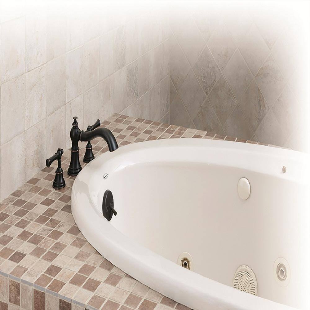 Tosca 2-Handle Adjustable Deck Mount Roman Tub bathroom Faucet in Oil-Rubbed Bronze H09RT-920-ORB