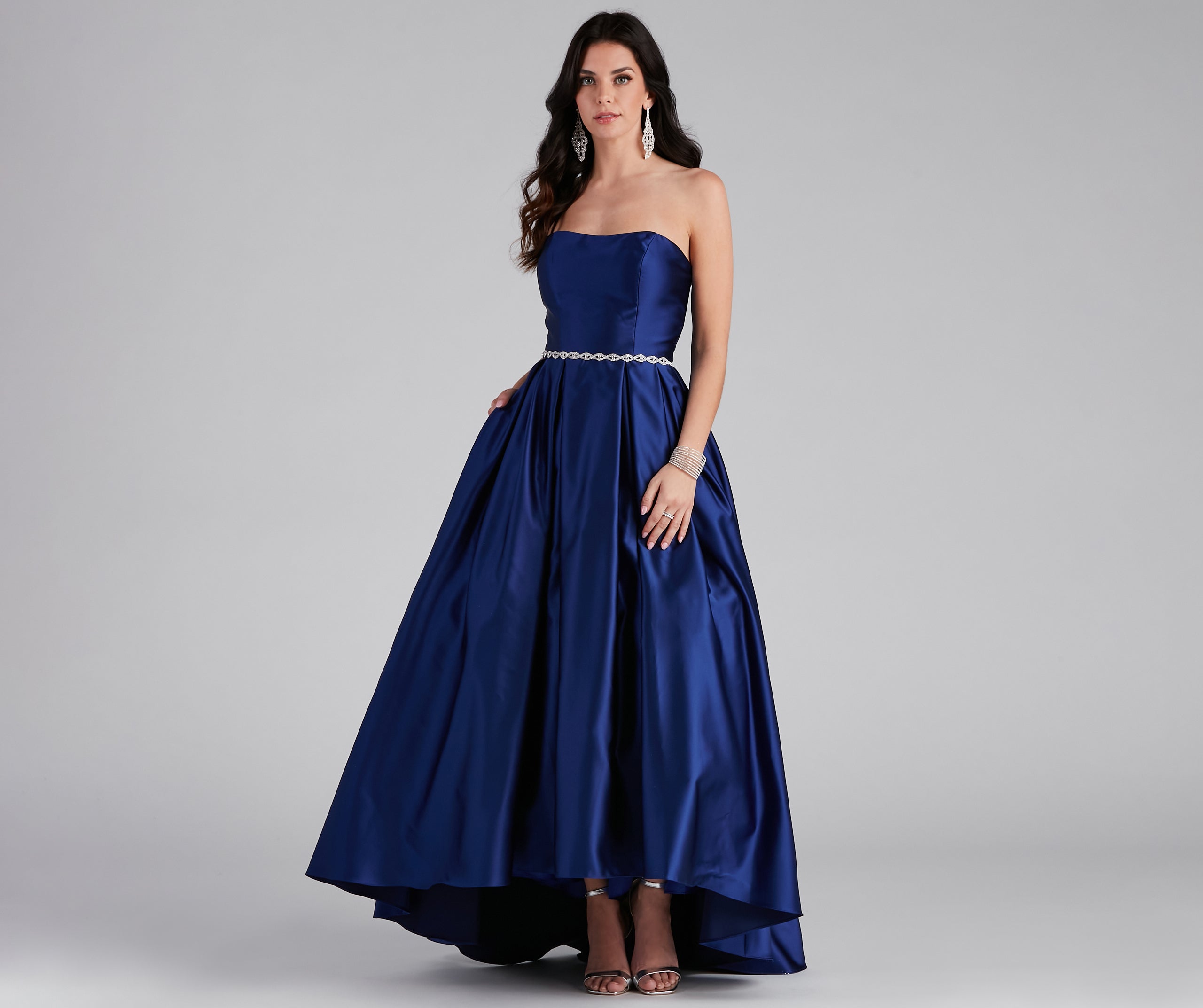 Anastasia Strapless A-Line Ball Gown