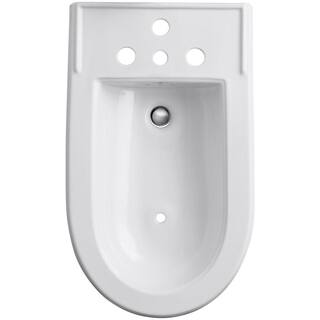 KOHLER Memoirs Elongated Bidet in White K-4886-0