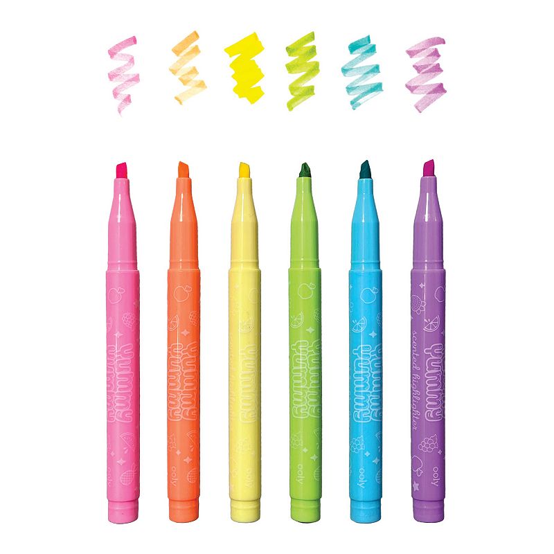 Ooly Yummy Yummy Scented Highlighters - Set of 6