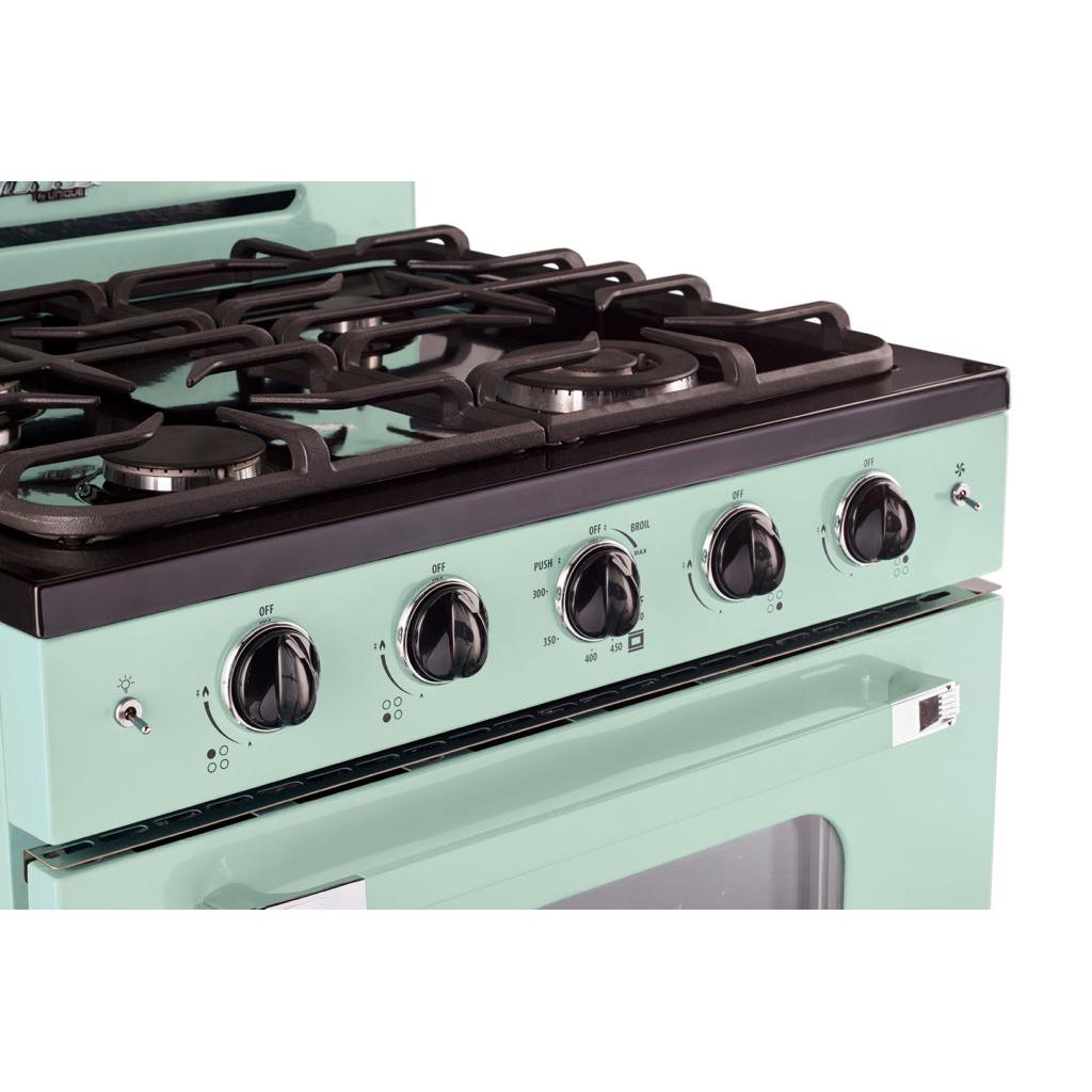 Unique Appliances 30-inch Freestanding Gas Range with Convection Technology UGP-30CR LG