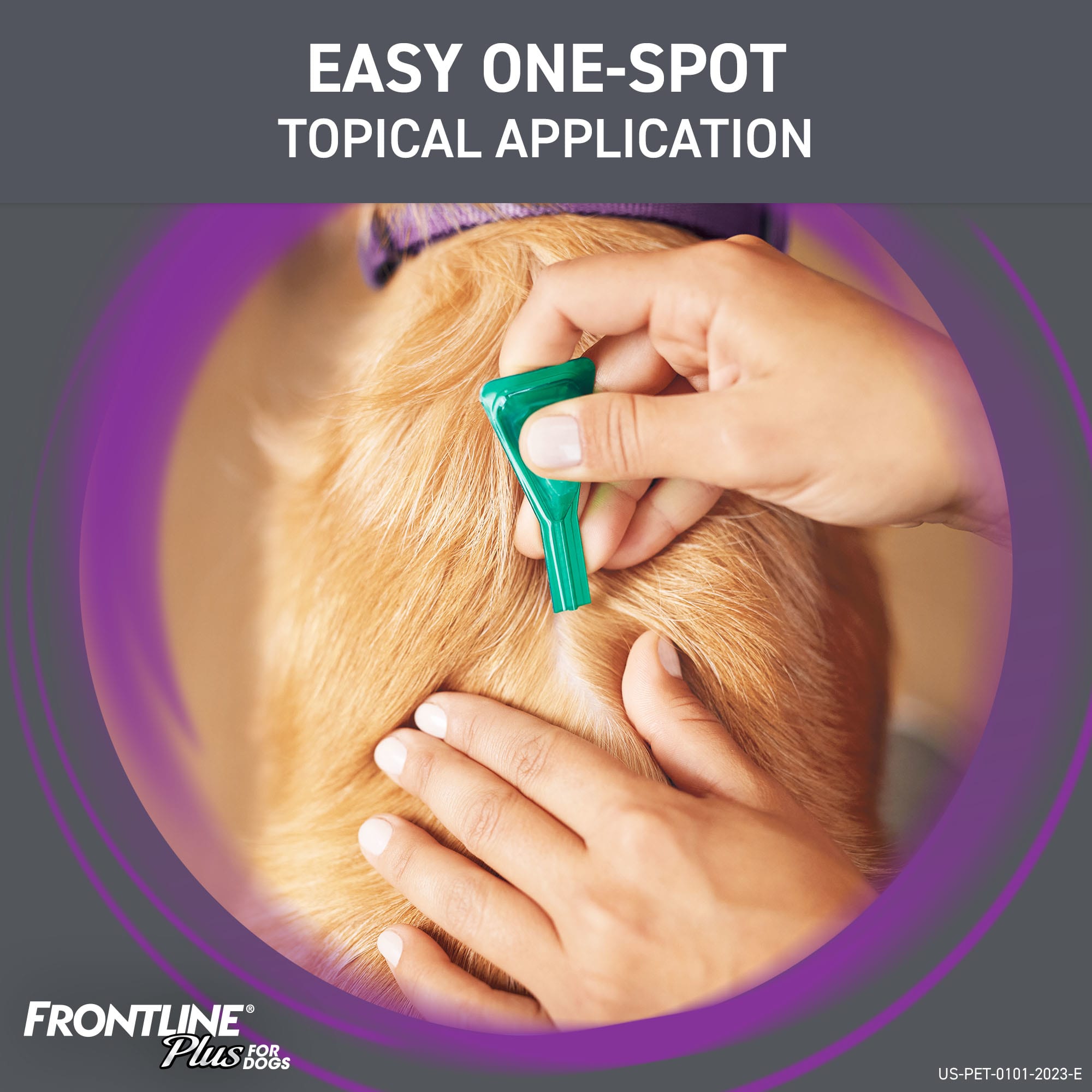 FRONTLINE Plus Flea  Tick Drops for Dogs – Small