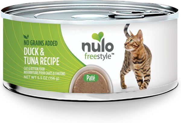 Nulo Freestyle Duck and Tuna Recipe Grain-Free Canned Cat and Kitten Food