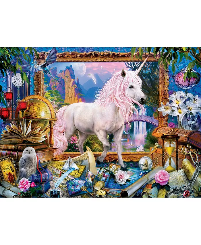 MasterPieces Puzzles Medley - Unicorn on the Loose 300 Piece Adult jigsaw Puzzle