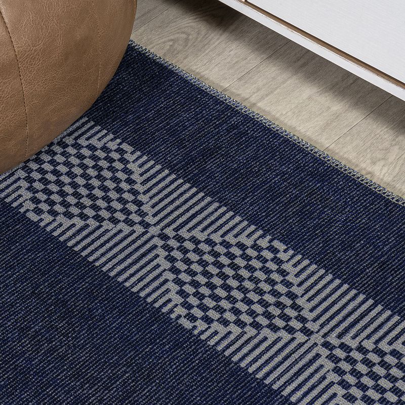 Nautisk Machine-Washable Rug