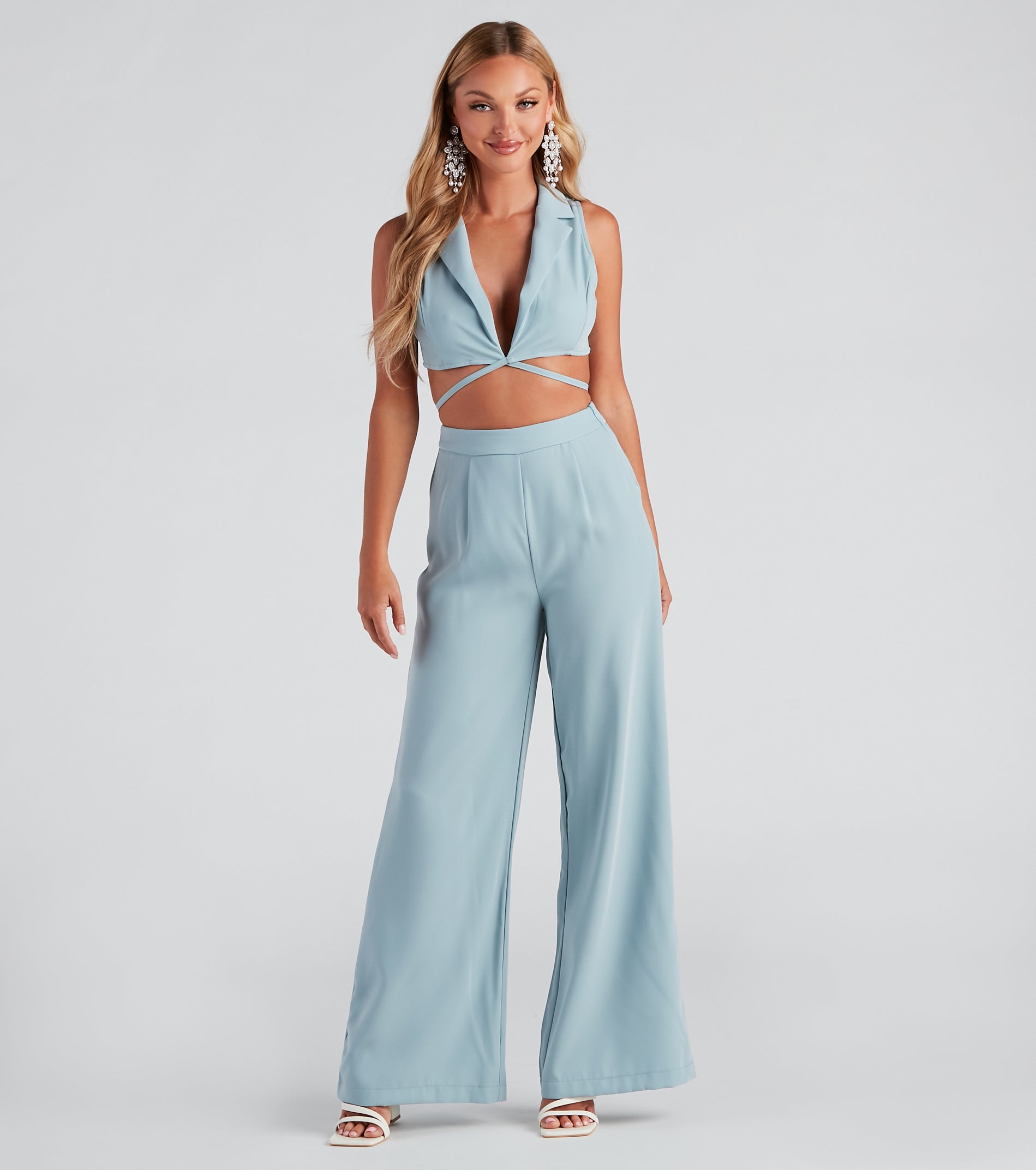 Structured And Chic Wide-Leg Pants