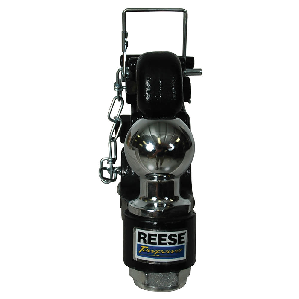 Reese 12000 lbs Combination Pintle Hook Mount with 2 Hitch Ball ;