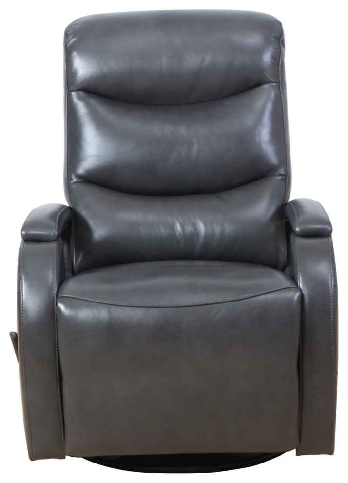 Fallon Swivel Glider Recliner  Gable Dove   Contemporary   Recliner Chairs   by Beyond Design  ampMore  Houzz