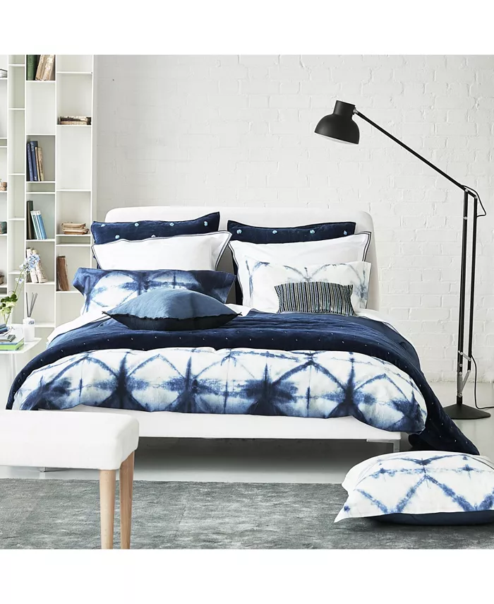 Designers Guild Seraya Indigo King Duvet Cover