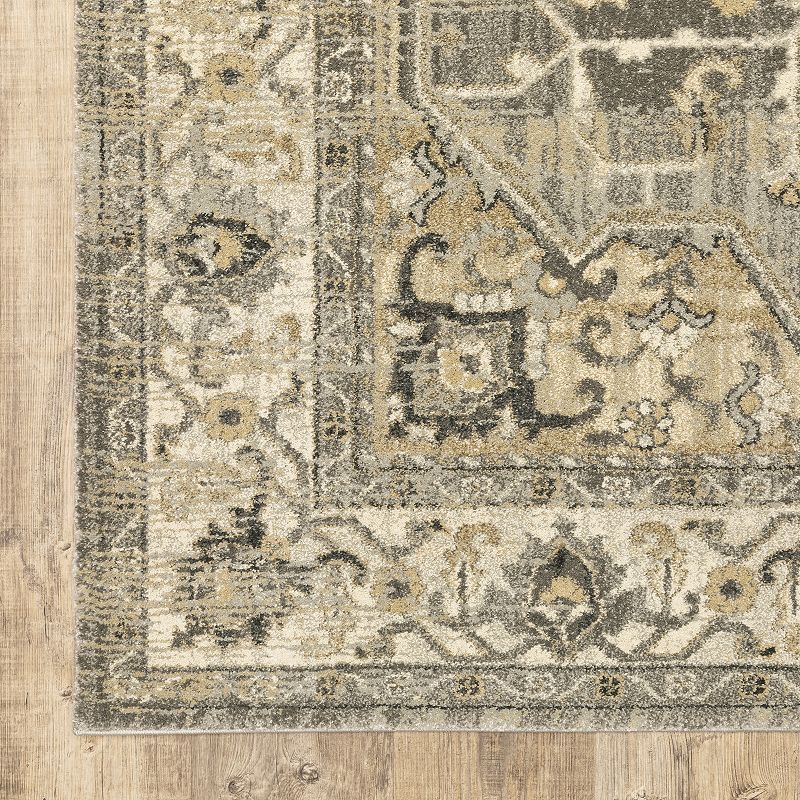 StyleHaven Franklin Vintage Center Medallion Area Rug