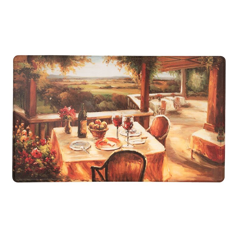 World Rug Gallery Waterproof Restaurant Kitchen Mat