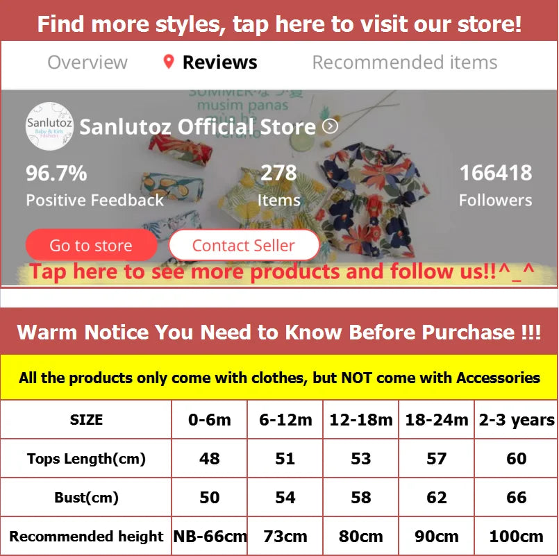 Sanlutoz Summer Baby Boys Rompers Short Sleeve Cartoon Toddler Boys Clothing Outfits Fashion