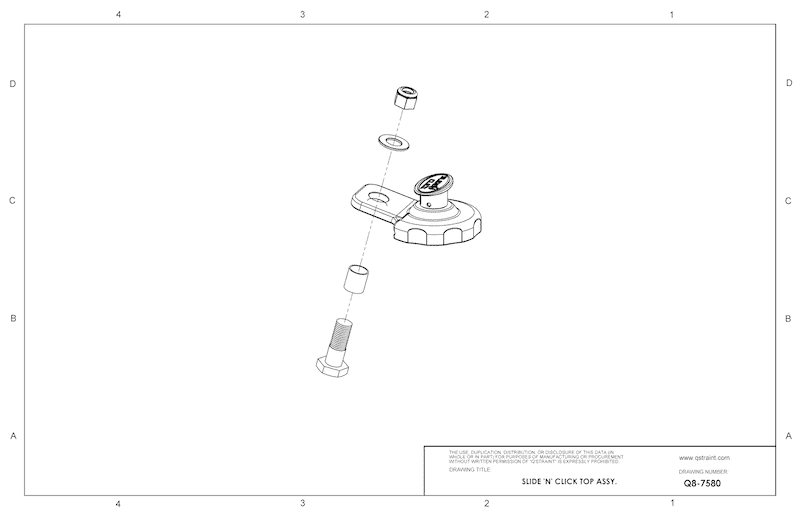 Slide 'N Click Floor Top Assembly | Q8-7580