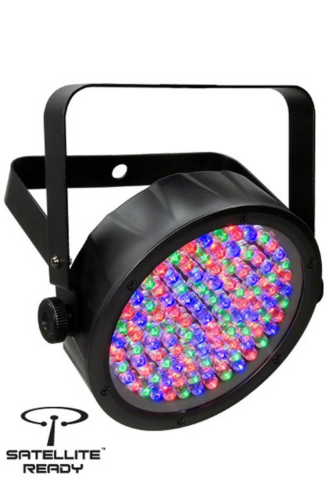 (4) Chauvet SlimPar 56 LED DMX Slim Par Can Stage Pro DJ RGB Lighting Effects