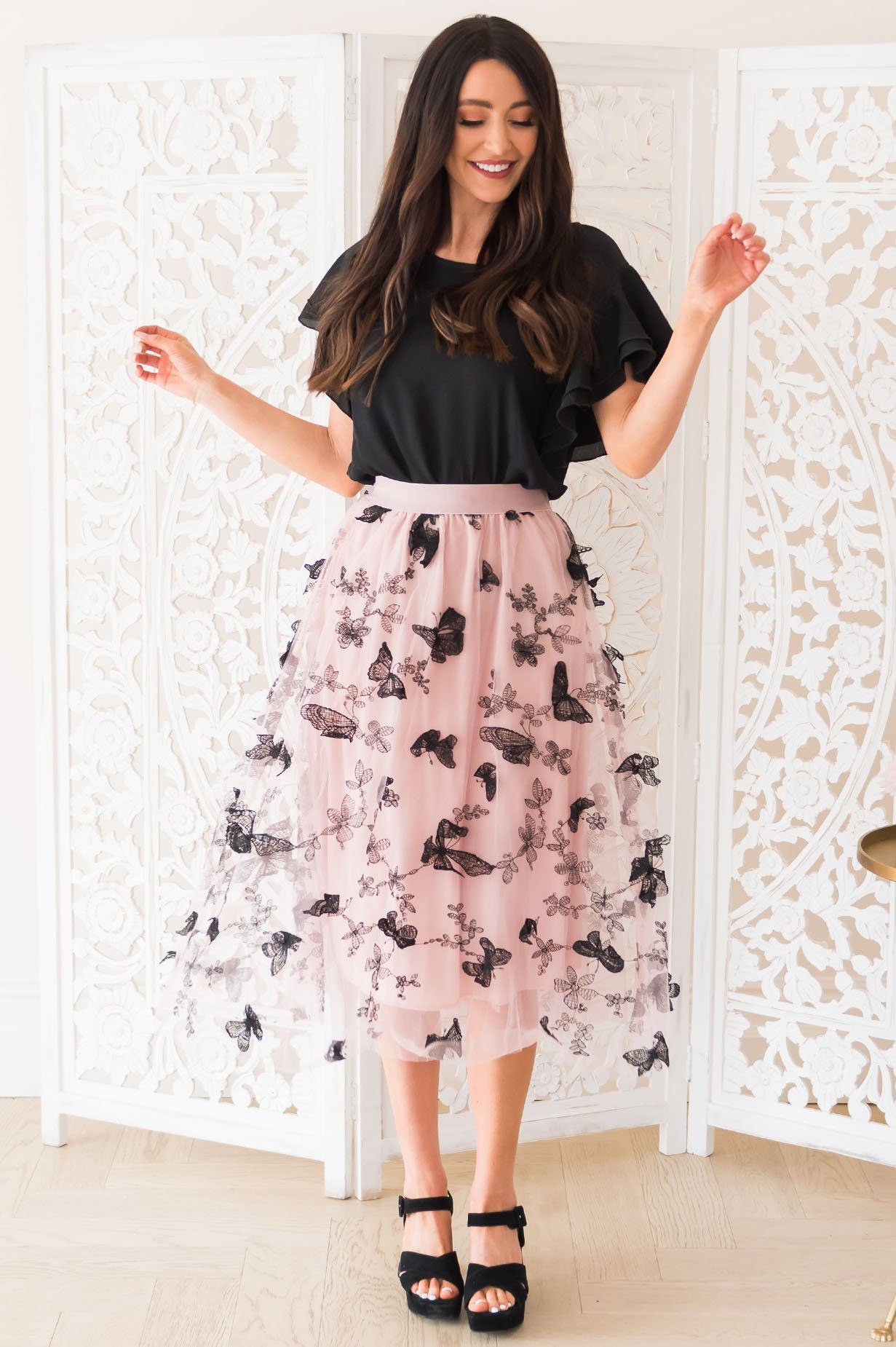 Fairytale Wishes Modest Tulle Skirt