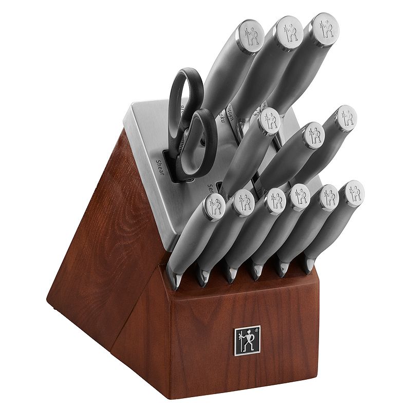 J.A. Henckels International Modernist 14-pc. Self-Sharpening Knife Block Set