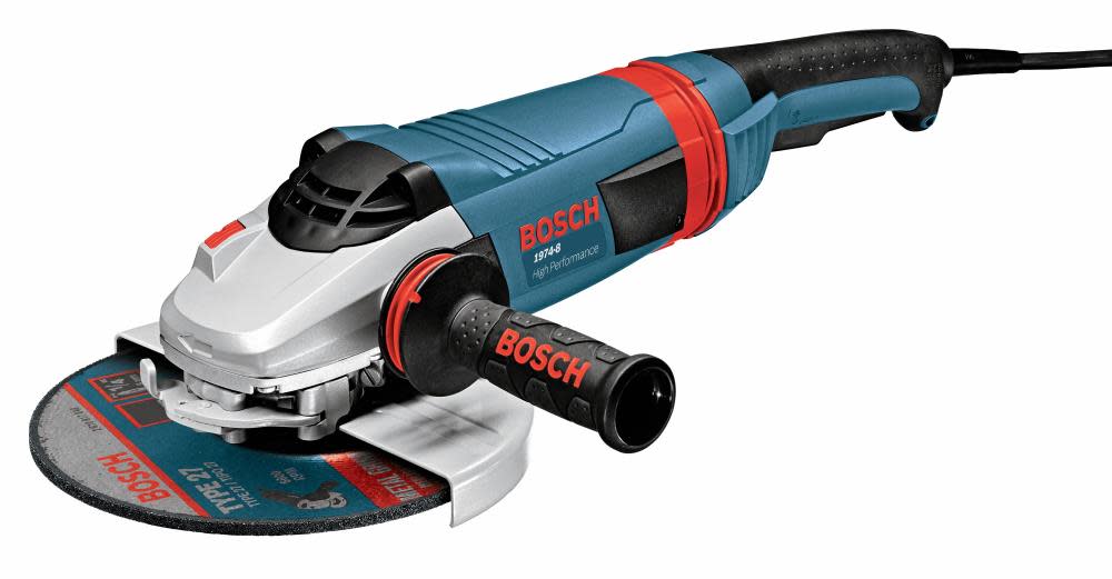 Bosch 7 In. 15 A High Performance Large Angle Grinder 1974-8 from Bosch