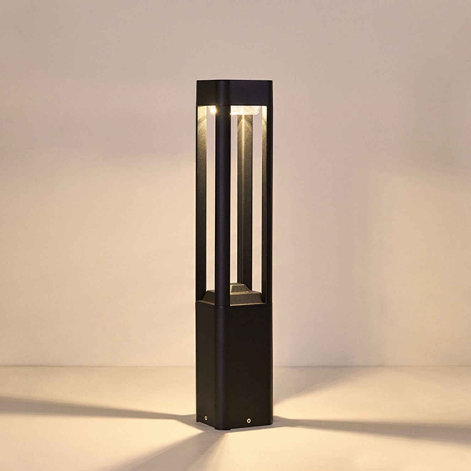 Rectangular Column Garden Outdoor Light