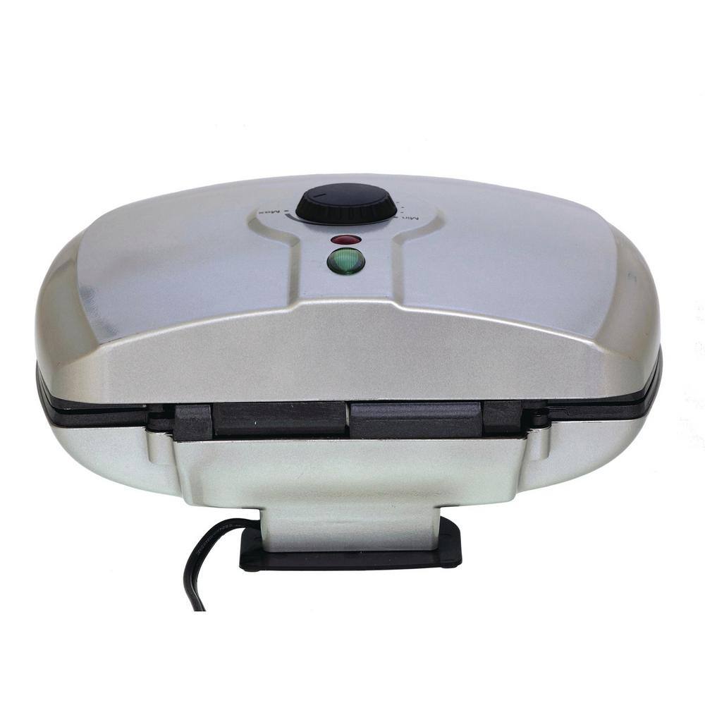 Brentwood Appliances Silver Nonstick Arepa Maker (6-Piece) AR-136