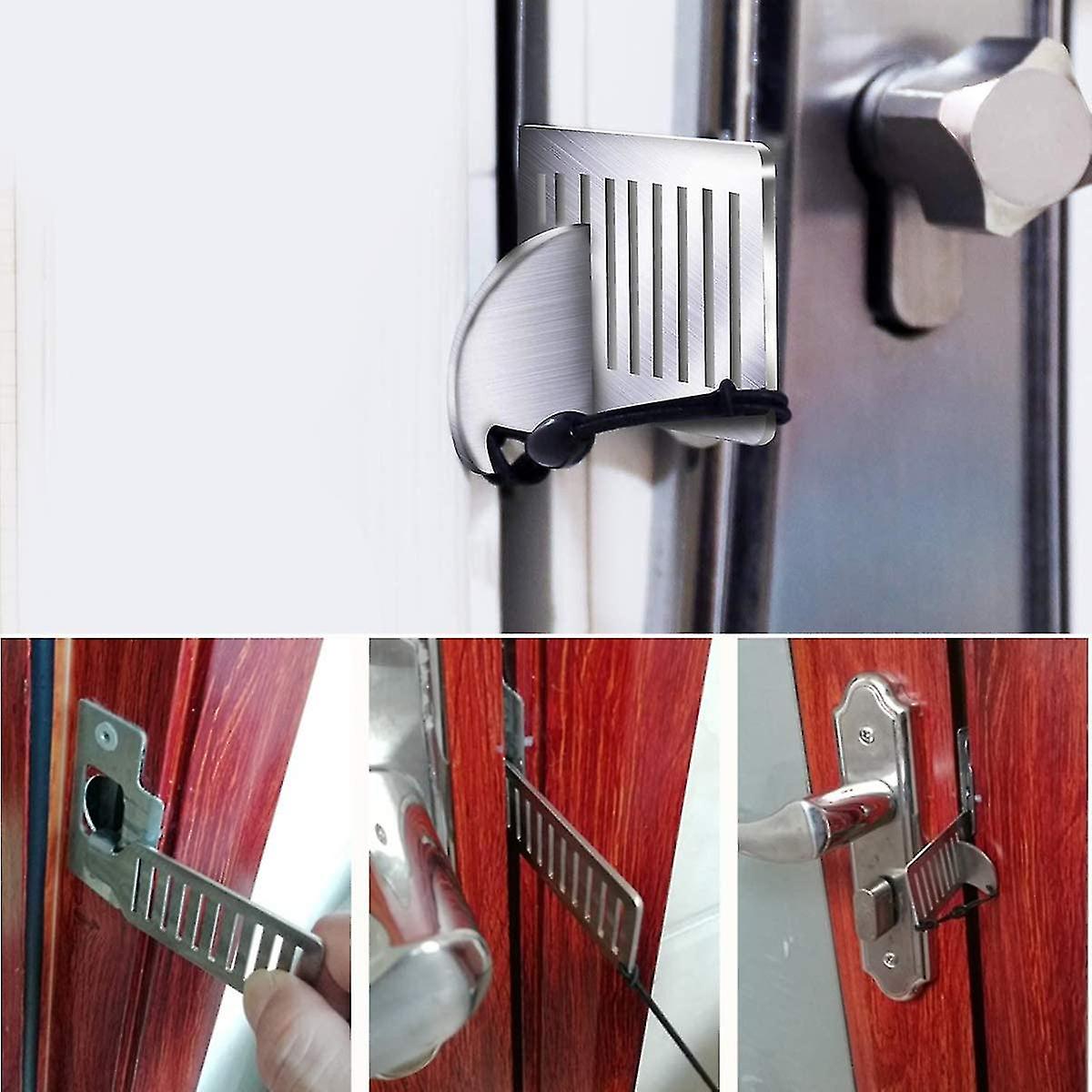 Portable Door Travel Duty Punchless For /travel/hotel//motel/home