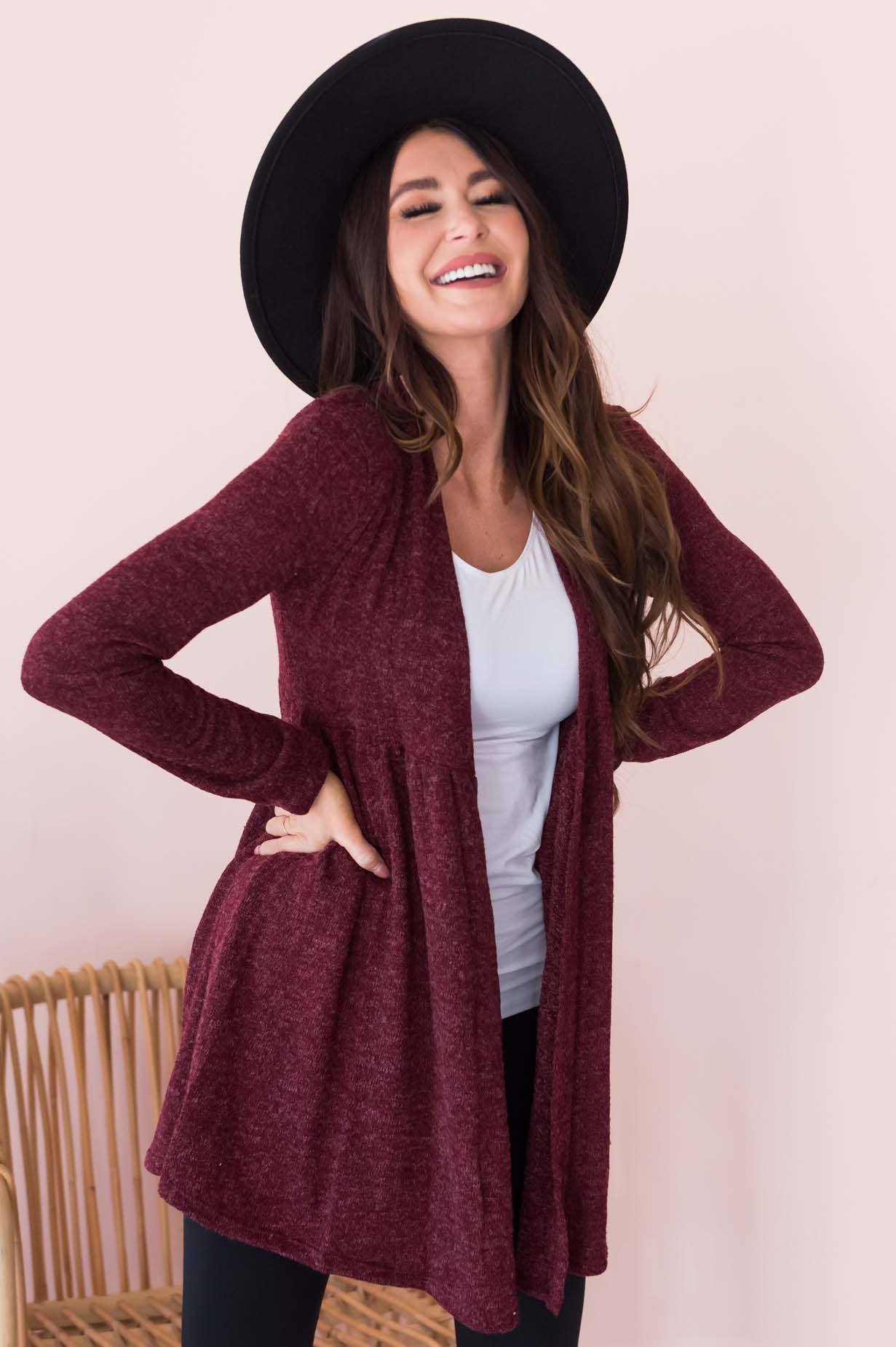 Yours Only Modest Cardigan