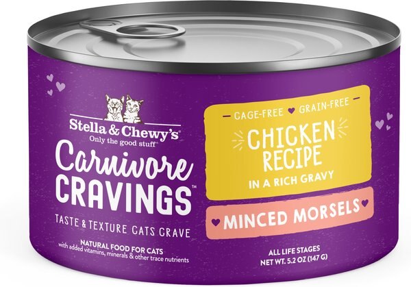 Stella and Chewy's Stella and Chewy's Carnivore Cravings Cage-Free Chicken Flavored Minced Wet Cat Food