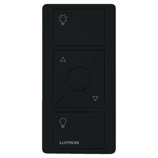 Lutron Pico Smart Remote (3-Button Dimming) for Caseta Smart Dimmer Switch Black (PJ2-3BRL-GBL-L01) PJ2-3BRL-GBLL01